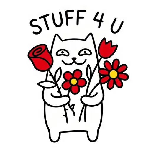 funny, cat, love, romantic, love you, WhatsApp, sticker, valentine (48)